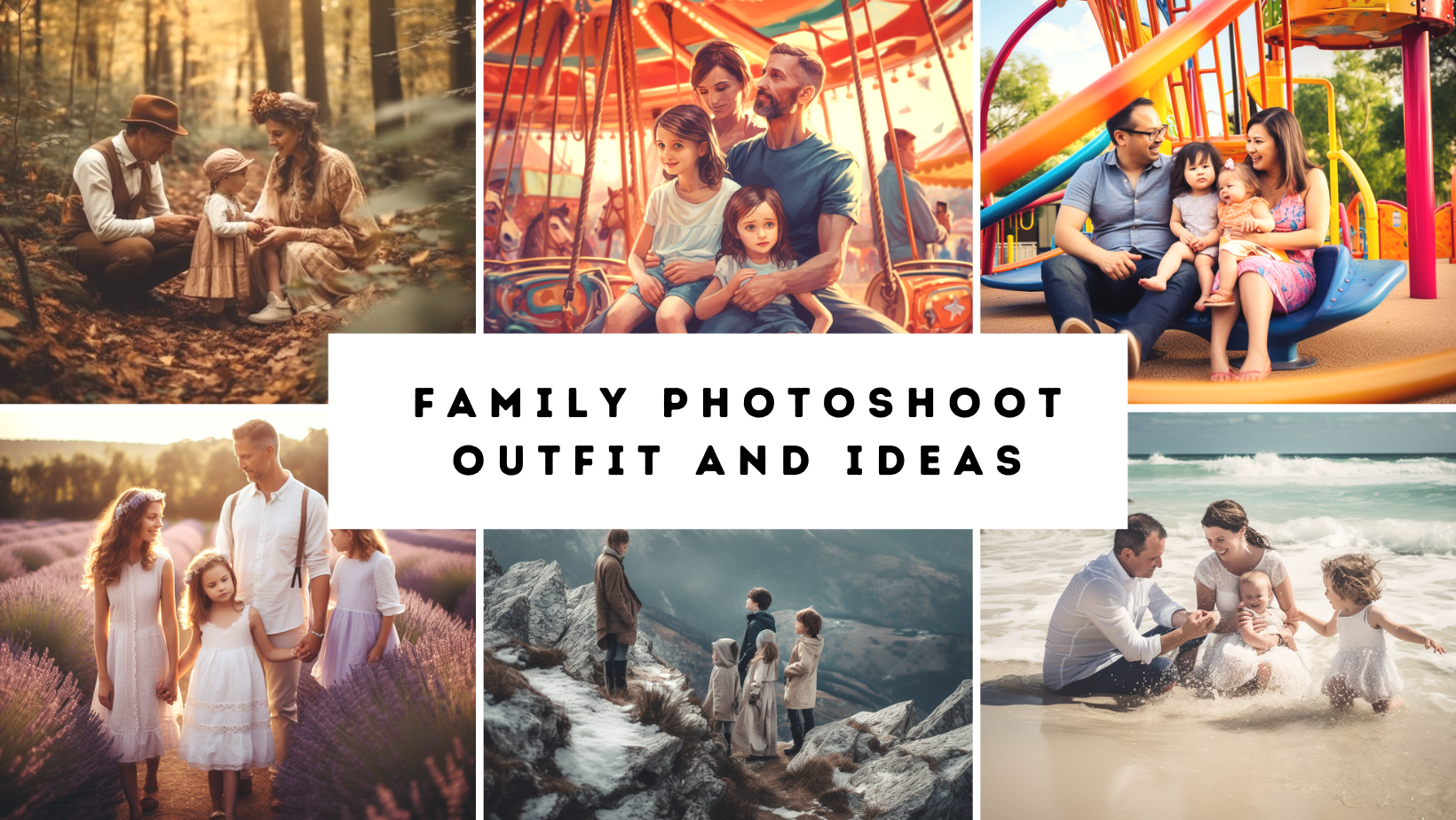 Family Photoshoot Outfit and Ideas You Need to Try